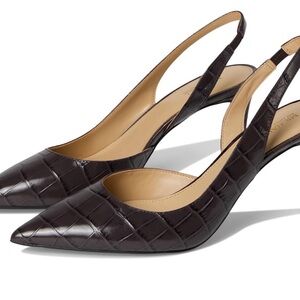 MICHAEL KORS - Alina Flex Sling Pump // Color: chocolate // Size: 9.5